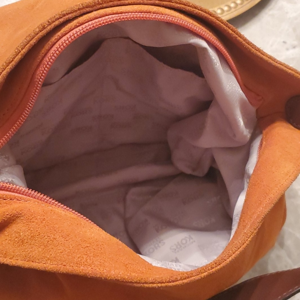 Michael Kors Suede purse - Picture 2 of 5